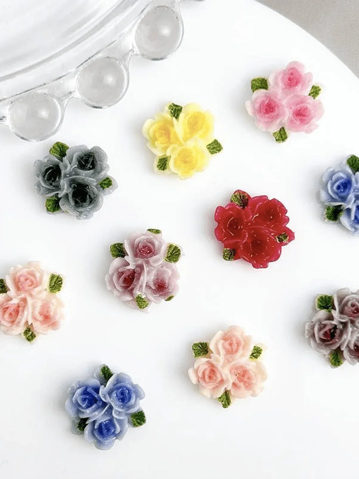 30-Piece Mixed Nail Art Accessories & Decoration Set Nail Art Accessories Qme