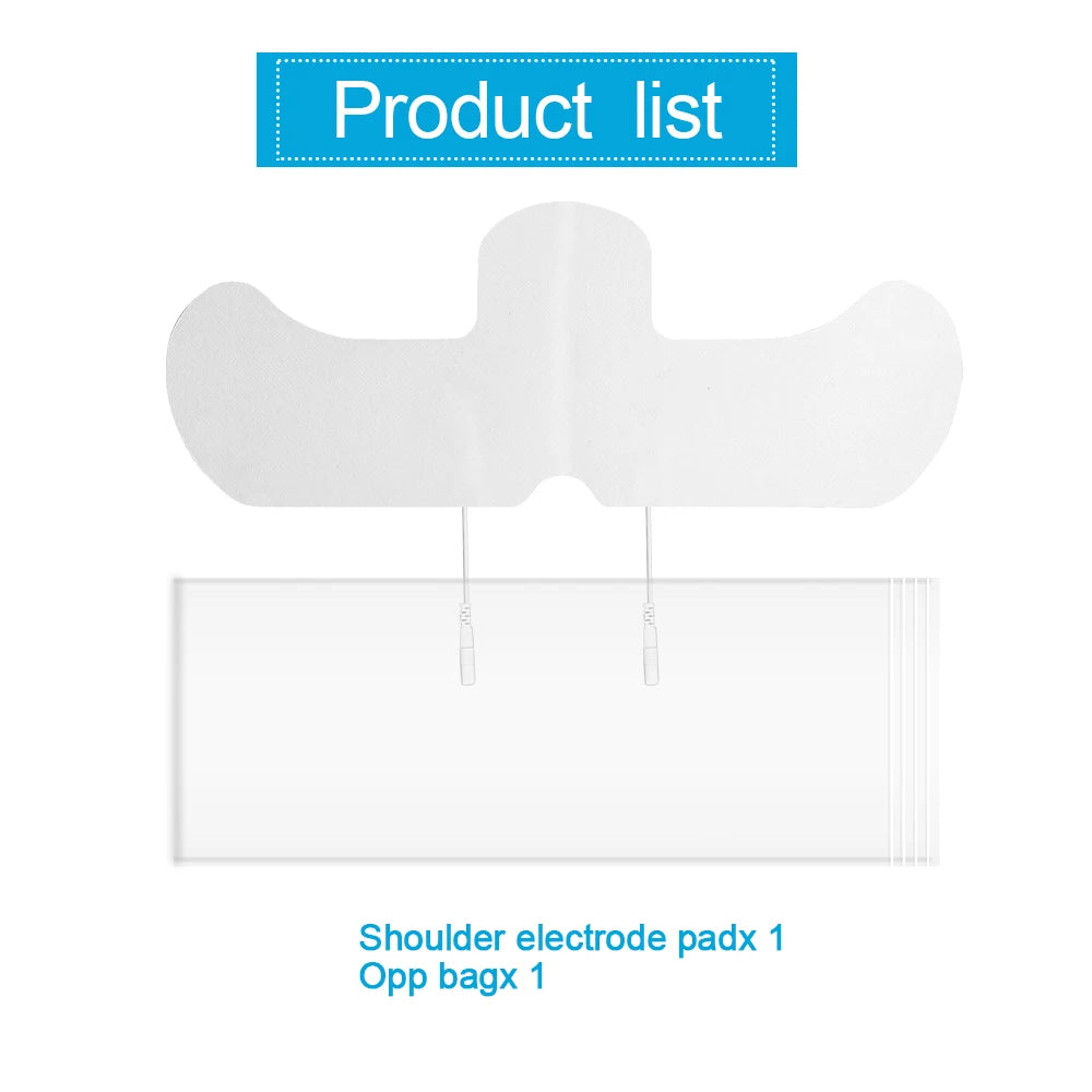 TENS EMS Electrode Gel Pad – Back Shoulder Neck Stimulator Patch Electrode Gel Pad Qst 1P