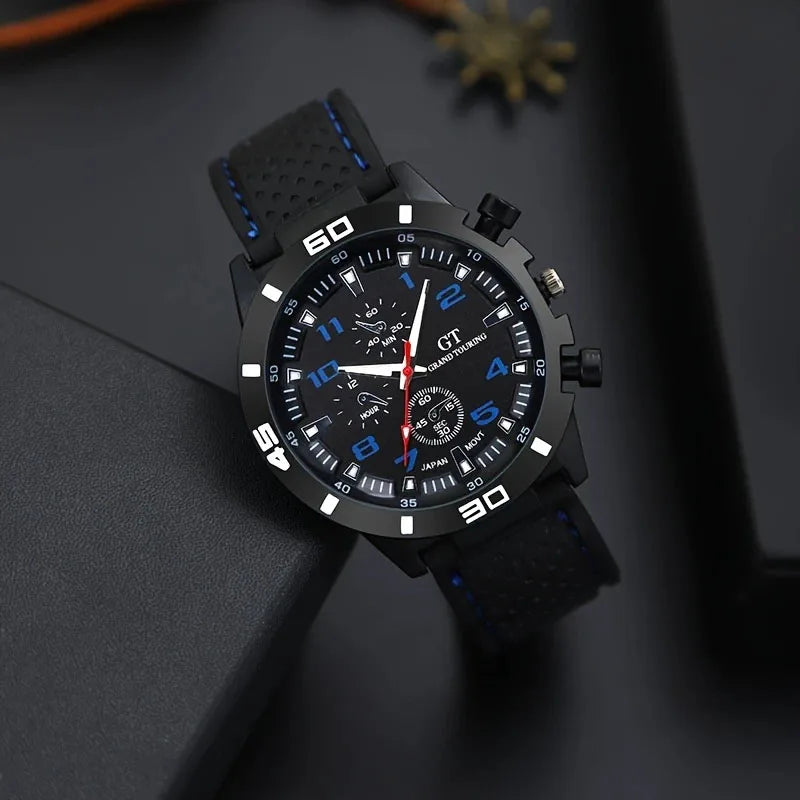 Men's Quartz Watch – 5 Colors | Stylish Everyday Gift Men's Quartz Watch Qme