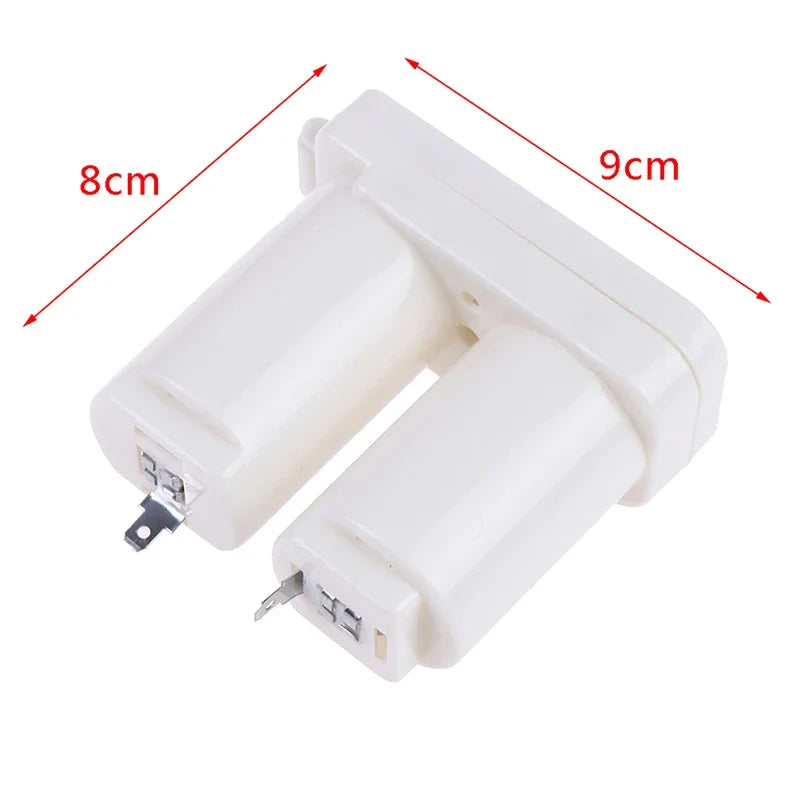 Double Compartment Battery Box for Gas Water Heater – White Water Heater Part Qme