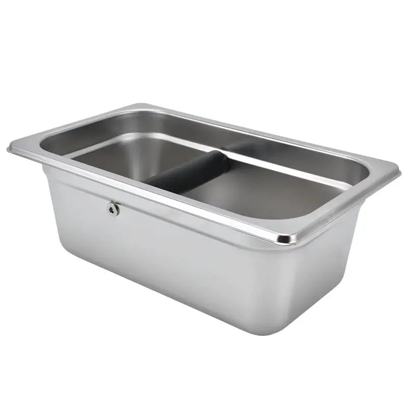 MiLESEEY B15C Large Stainless Steel Coffee Knock Box Coffee Knock Box Qst