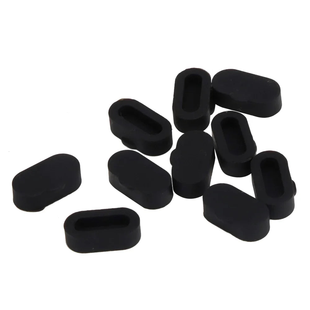 Silicone Dust Plug Covers for Garmin Fenix 5, 5S & 5X – 10-Pack Smartwatch Dust Plug Qme