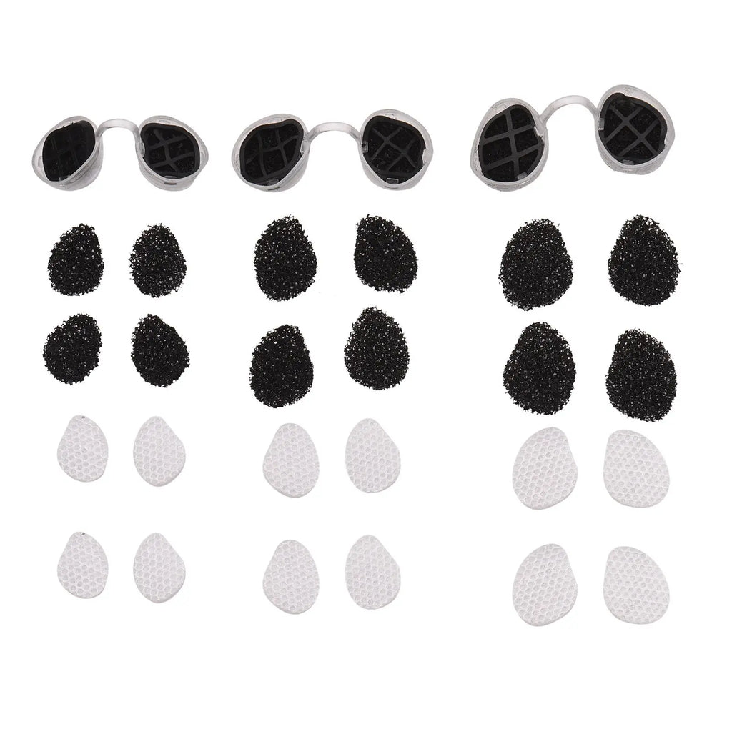 Activated Carbon Invisible Nasal Filter | Dual Protection S/M/L Nasal Air Filter Qme Round