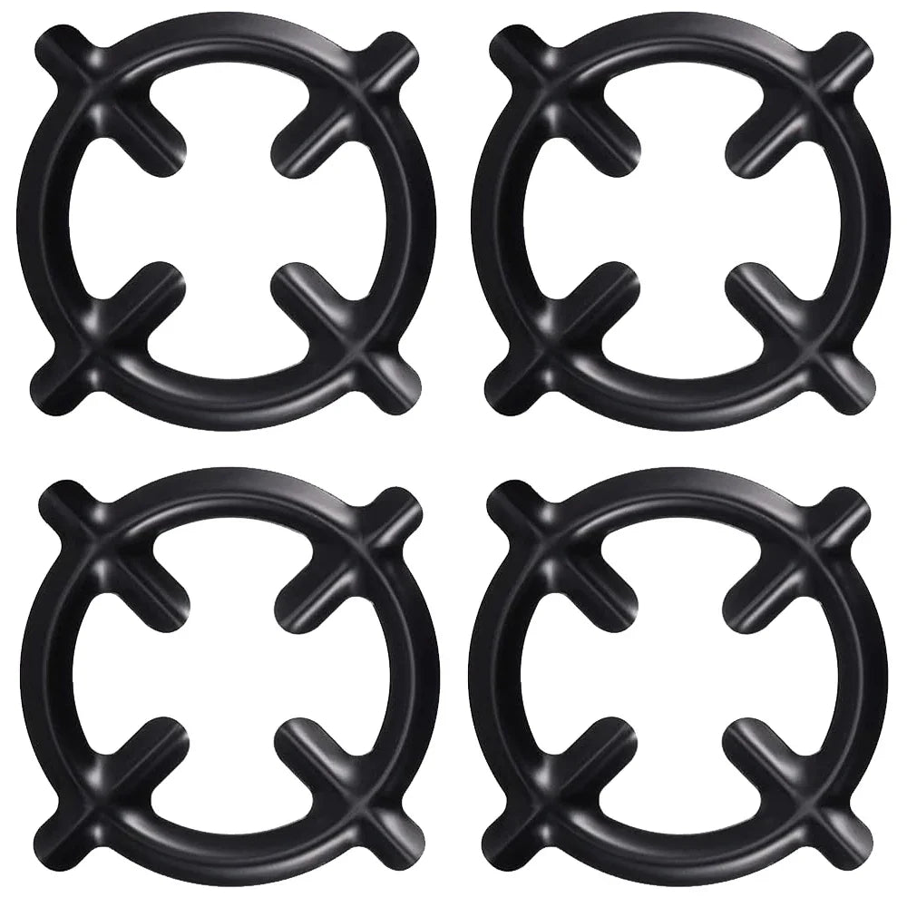 Moka Pot Heating Rack Ring Stand for Gas Stove | Metal Stovetop Pot Stand Qme 4pcs