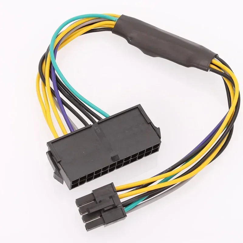 ATX 24-Pin to 8-Pin PSU Adapter Cable for Dell Optiplex PSU Power Adapter Cable Qme