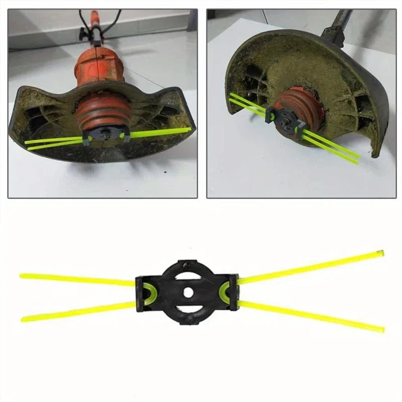 Wear-Resistant Grass Rope Trimmer Head 5pcs Replacement Trimmer Head Replacement Qme