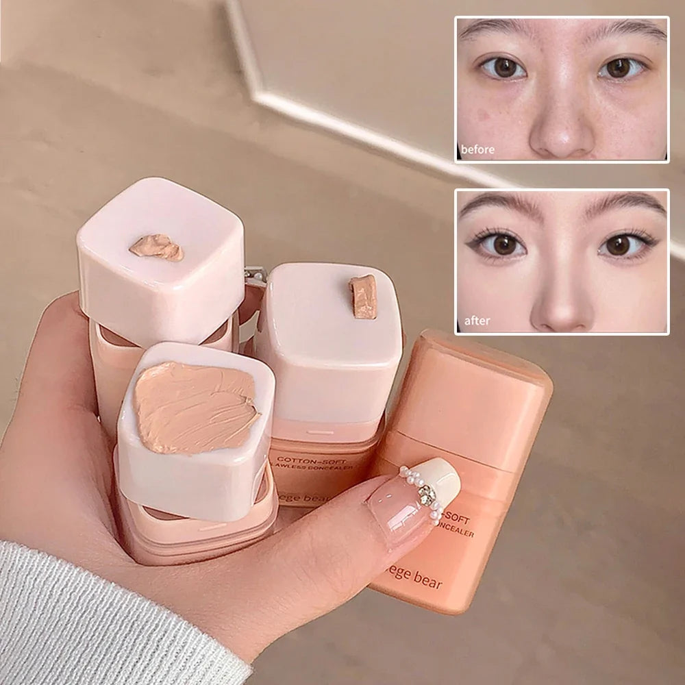 Gege Bear Matte Natural Concealer Light Orange Tone Matte Concealer Qme