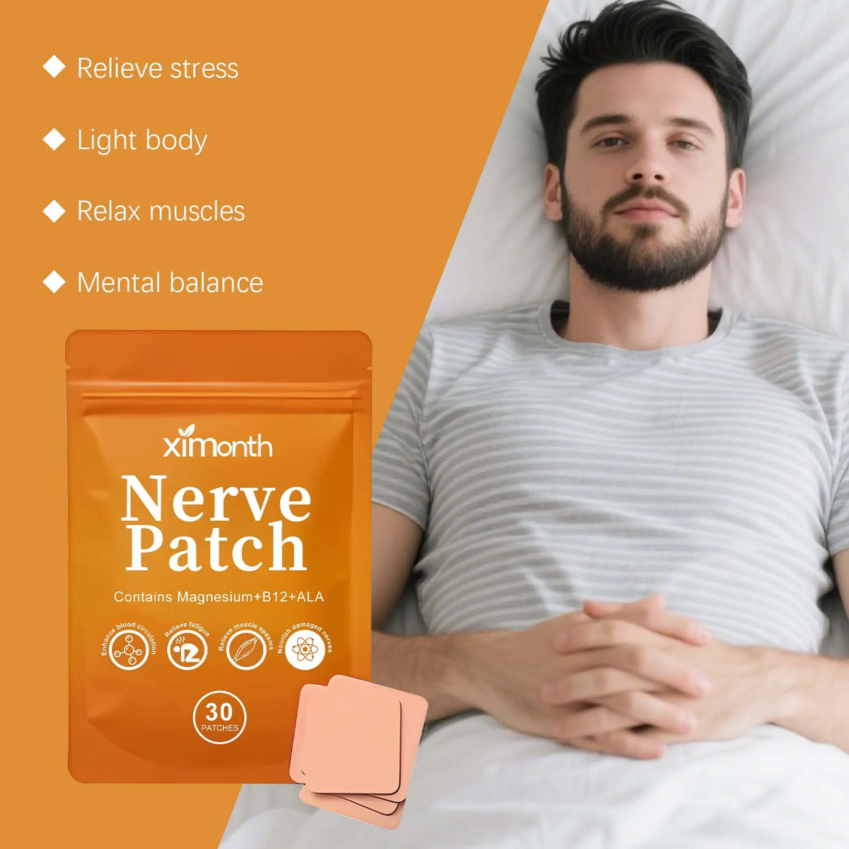 Soothing Sleep Aid Patch – Relax & Improve Sleep Quality Sleep Aid Patch Qst