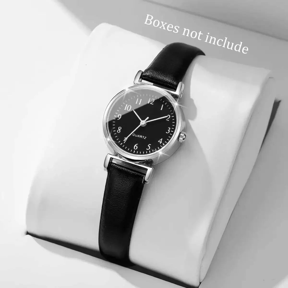Women's Small Dial Leather Quartz Watch – 3 Colors | CE Cert Women's Quartz Watch Qme