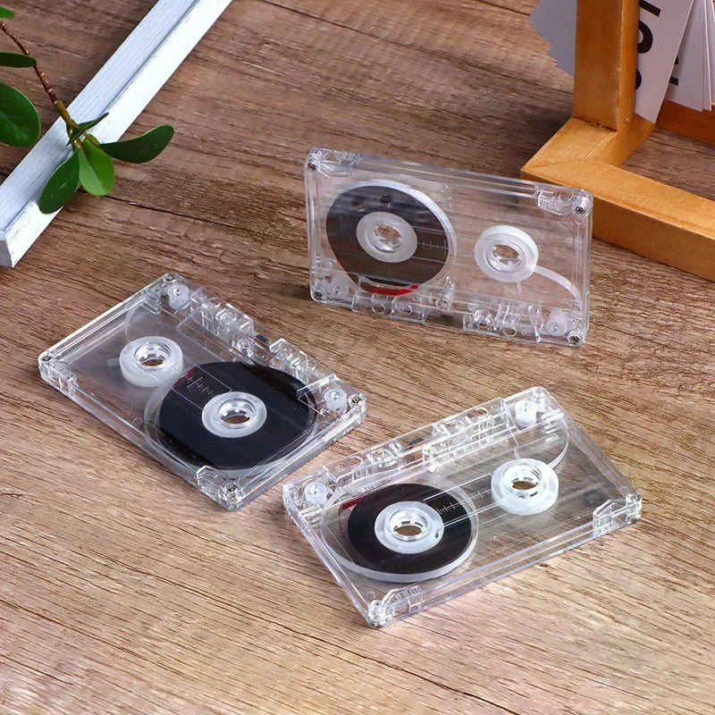 Blank Cassette Tapes 45 60 90 Min | Magnetic Audio Recording Blank Cassette Tape Qme