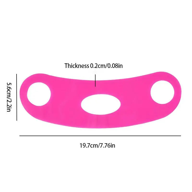 Silicone V-Line Face Lifting Strap – Chin & Cheek Shaper Face Lifting Strap Qst