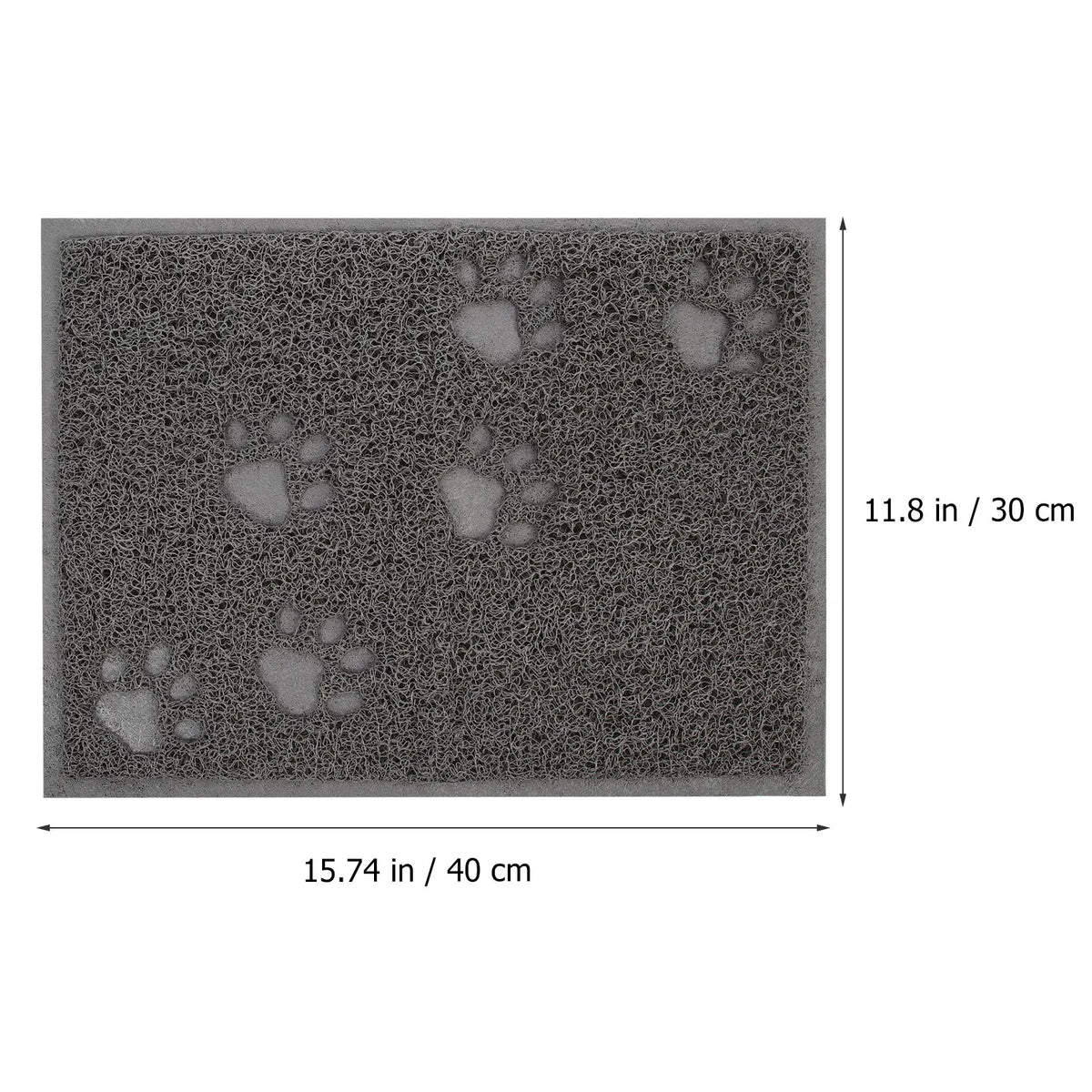 Non-Slip PVC Cat Litter Mat – Adorable Litter Box Mat Cat Litter Mat Qme