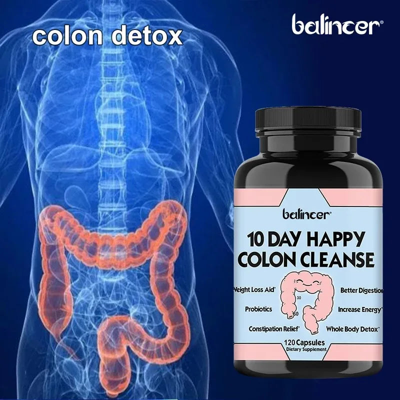 Kenofor Colon Cleanse Capsules – Non-GMO Digestive Support Digestive Supplement Qst