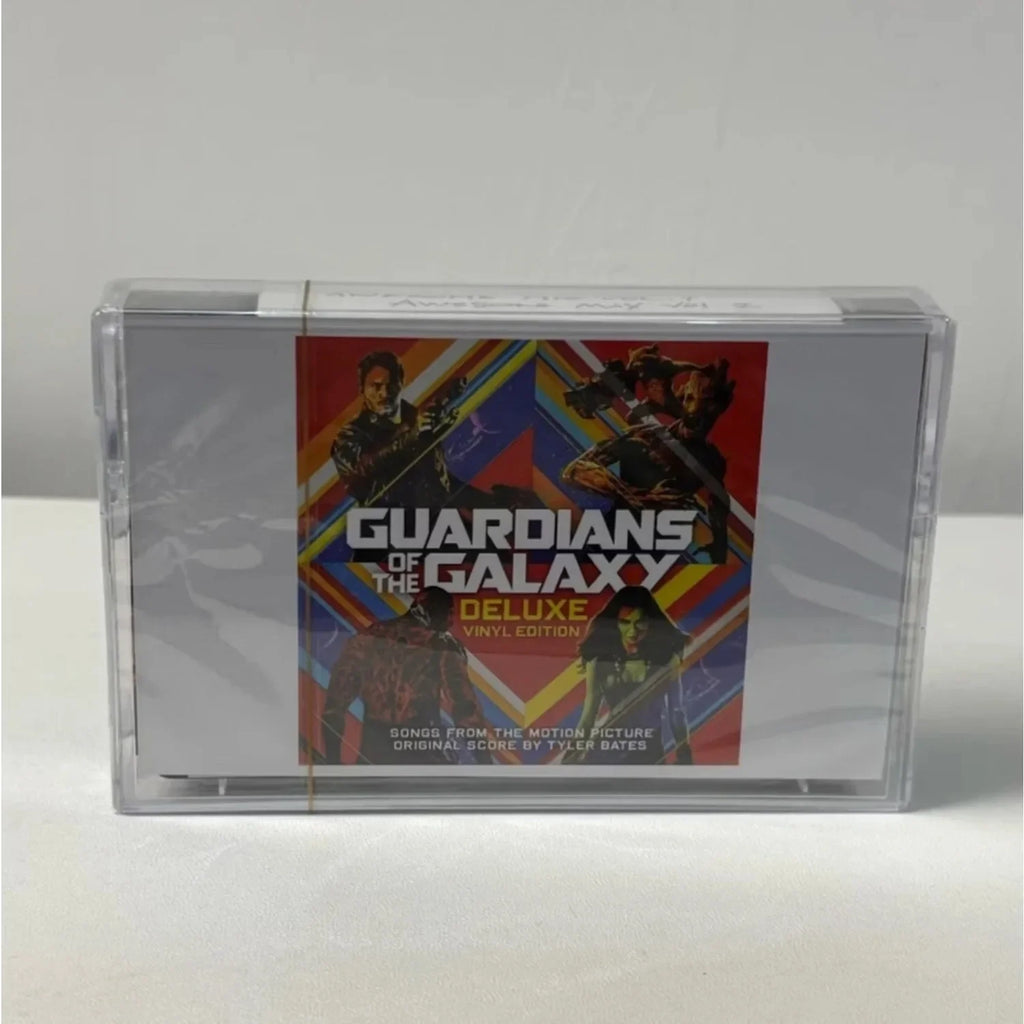 Retro Movie Cassette Tape Space Adventure Character Cover Retro Cassette Collectible Qme