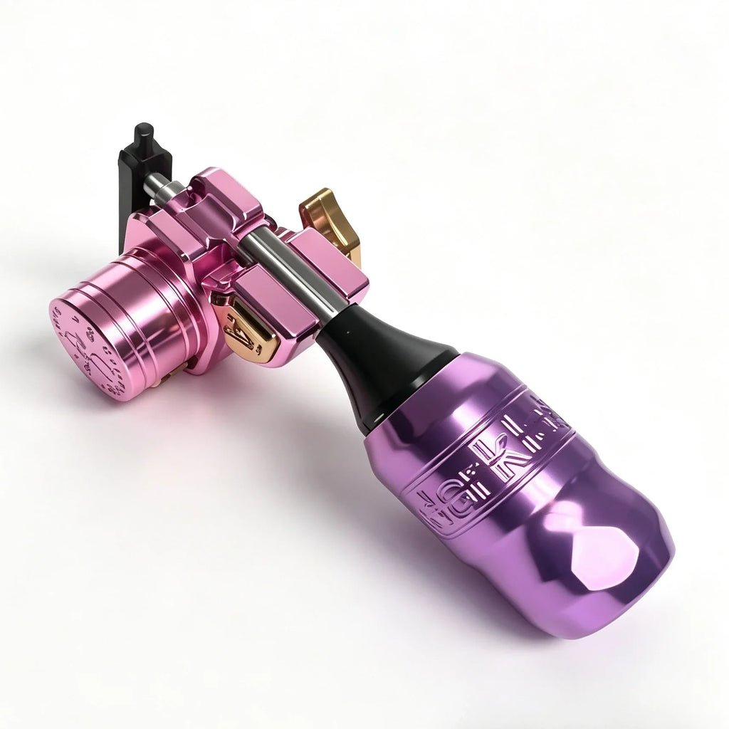 Darklab Adjustable Tattoo Grip for Needle Cartridges | Aluminum Tattoo Grip Qme