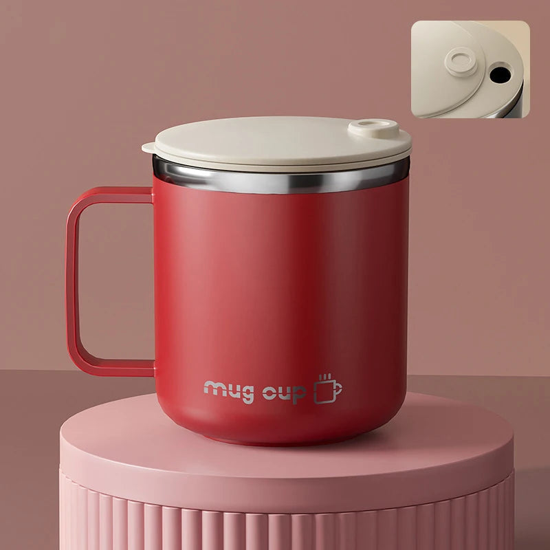 Double Wall Insulated Coffee Mug 304 Stainless Steel 400ml Insulated Coffee Mug Qst A4 400