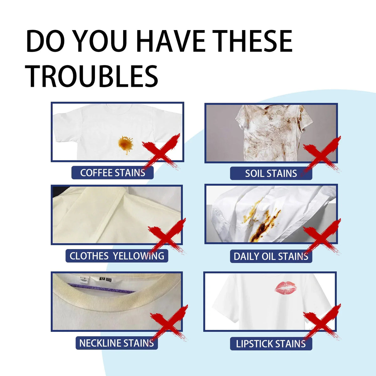 Clothes Stain Remover Spray – Oil, Yellow & Multi-Stain Laundry Stain Remover Qme