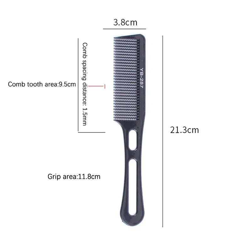 Professional Barber Flat Top Hair Clipper Comb – Anti-Static Hair Clipper Comb Qme