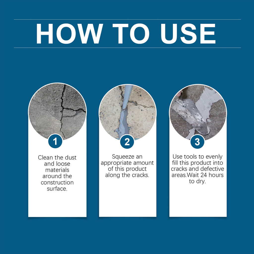 Waterproof Tile Grout Caulk Filler 100G – Crack & Leak Seal Tile Caulk Filler Qst