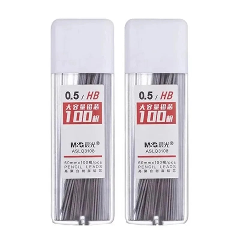 0.5mm Mechanical Pencil Refills 2B HB Lead – 10 Colors Pencil Lead Refills Qme (HB)2box 0.5 mm