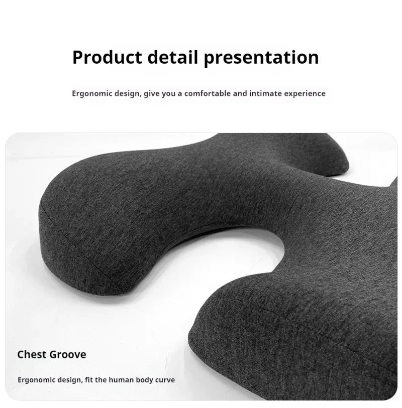 Face Down Massage Pillow – Facial Cushion with Breast Support Massage Salon Pillow Qst