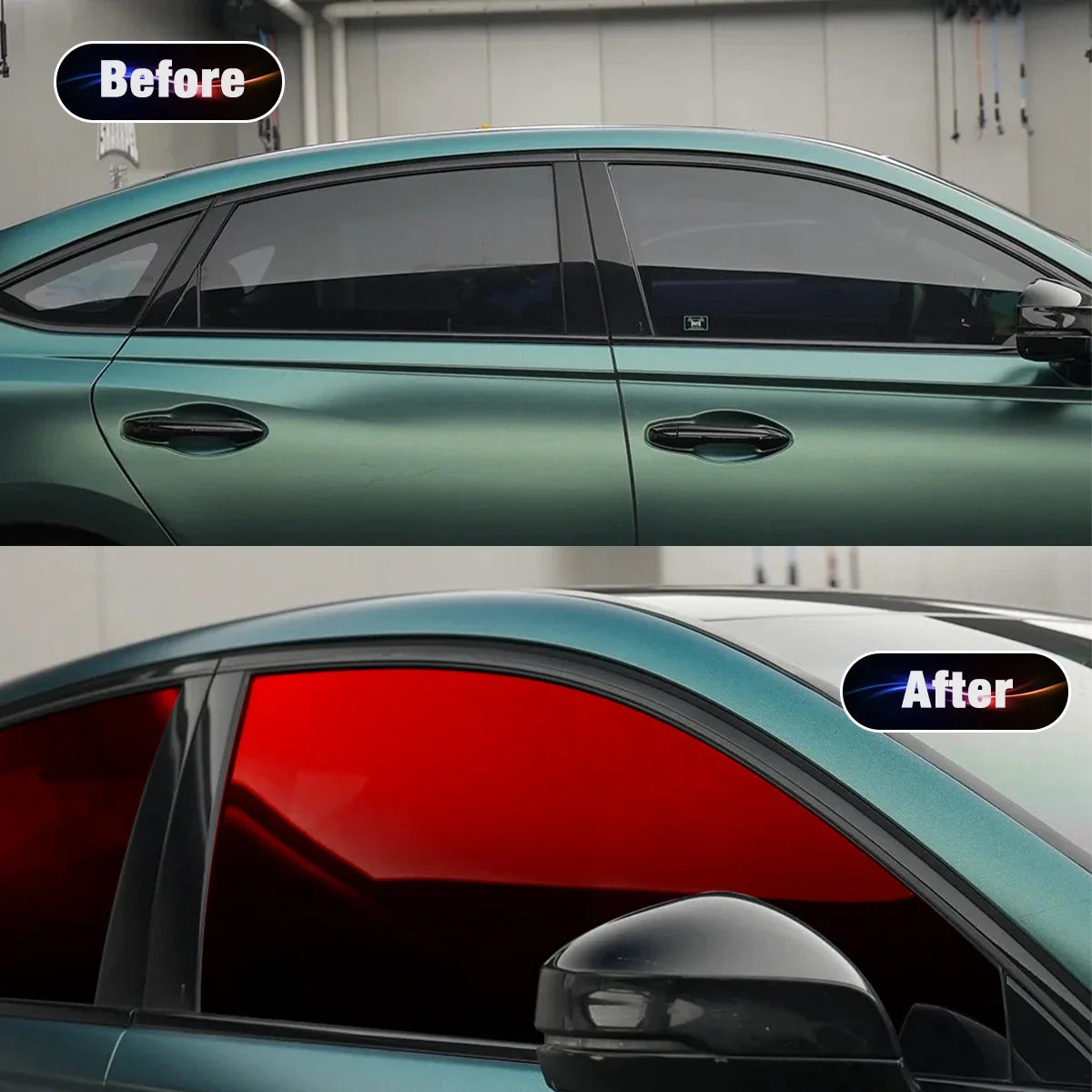 Gradient Car Window Tint Film – Heat & UV Protection Window Tint Film Qme