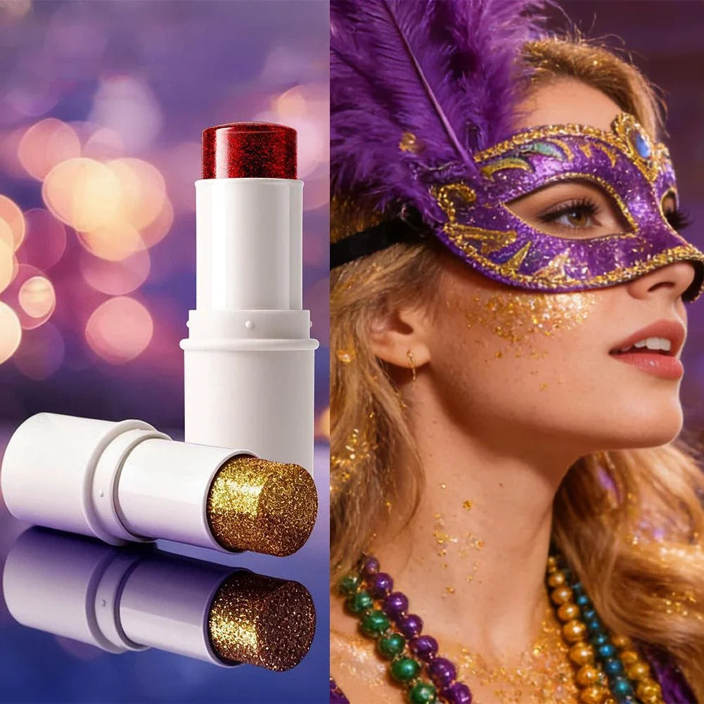 Holographic Sequins Body Glitter Stick – Face, Hair & Body Body Glitter Stick Qme