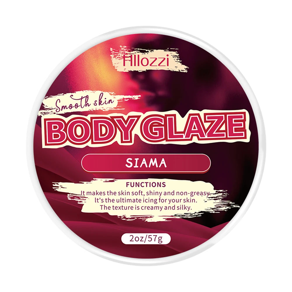 Body Glaze Cream – Brightening Moisturizer with Seed Oils Body Moisturizer Cream Qst 2oz Body Glaze