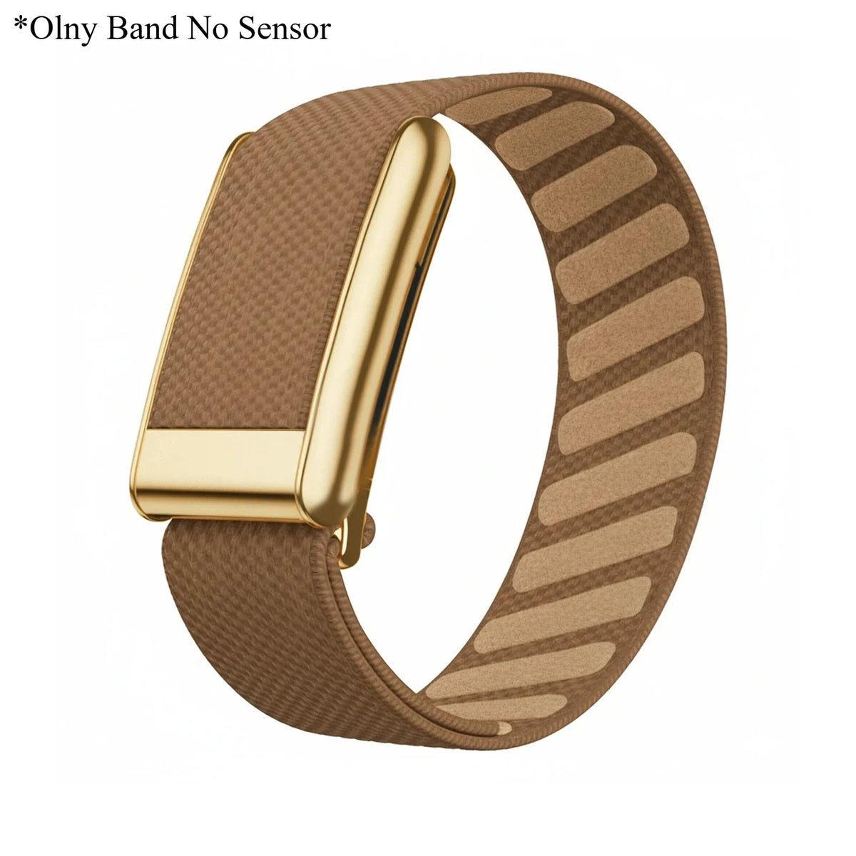Woven Nylon Elastic Sport Band for Whoop 5.0 – 31 Colors Fitness Tracker Band Qme For Whoop 5.0-BrG