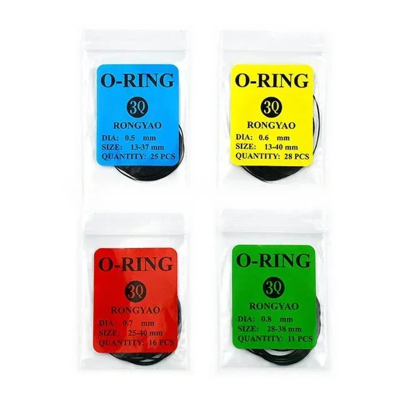 Watch Case Rubber O-Ring Gasket Kit – 20 Sizes | 1 Box Watch Repair Gaskets Qme