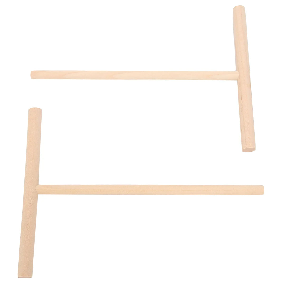 Wooden Crepe & Pancake Batter Spreader – 2-Piece T-Shape Set Crepe Batter Spreader Qme Default Title