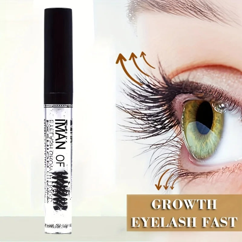 Clear Eyelash Curling Serum & Eyebrow Setting Gel | Qme Lash & Brow Gel Qme