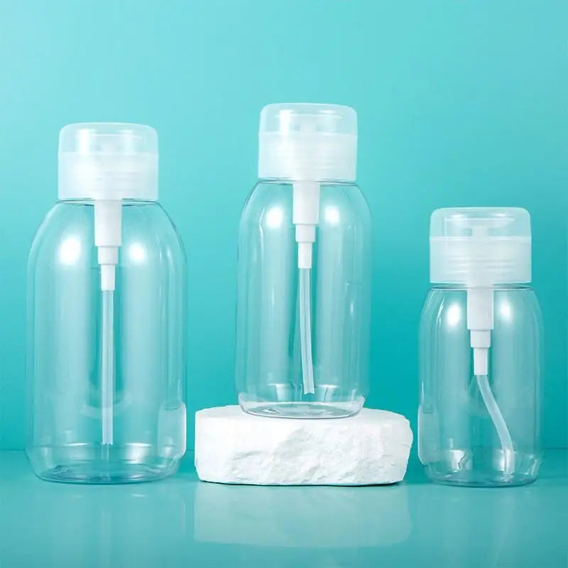Refillable Push Pump Dispenser Bottles 200/300/500ml | Qme Pump Dispenser Bottle Qme