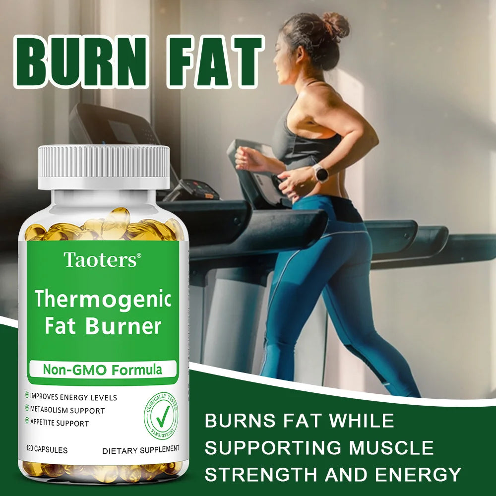Thermogenic Capsules – Green Tea & Apple Cider Vinegar Thermogenic Supplement Qst