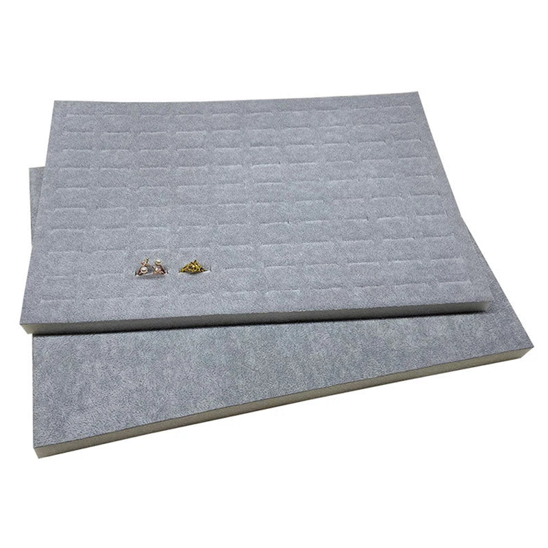 Velvet Ring Foam Jewelry Display Tray Liner Insert 34×22cm Jewelry Display Tray Qst