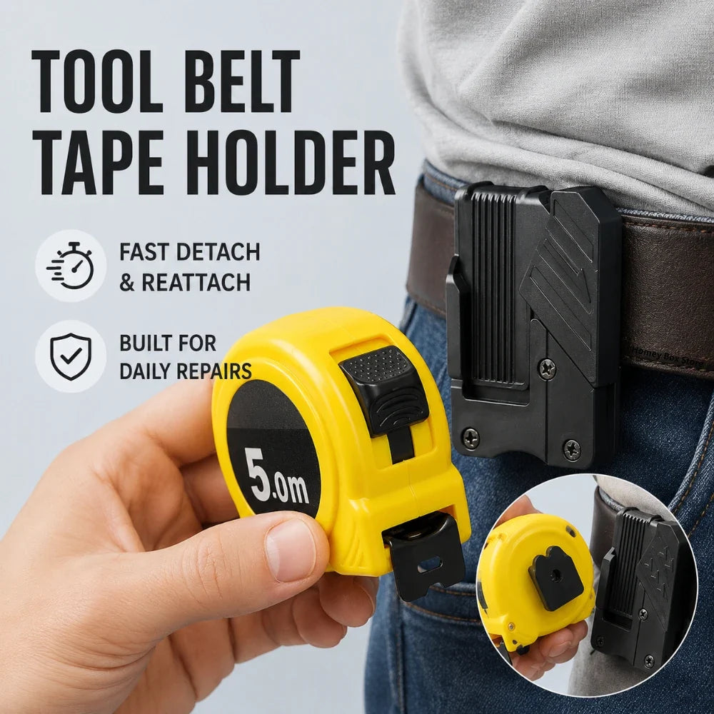Universal Tool Belt Clip Quick Release Buckle & Hook Tool Belt Clip Qme