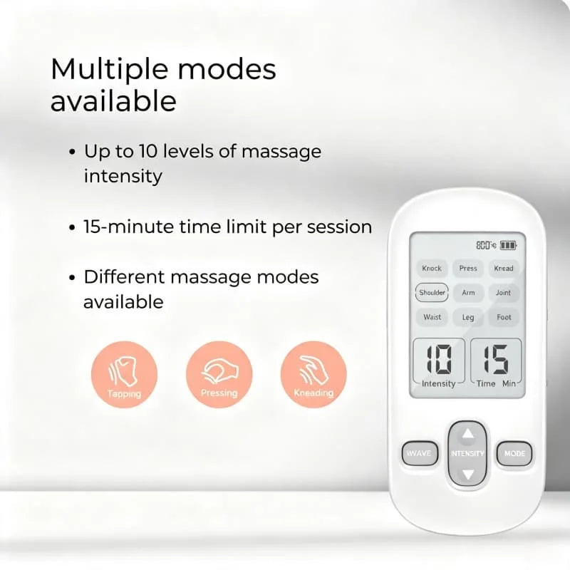 VamsLuna EMS TENS Massager – Portable Electric Muscle Massager Electric Body Massager Qst