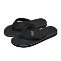 Men's Non-Slip EVA Flip Flops – Summer Beach Sandals Men's Flip Flops Qme Black 40