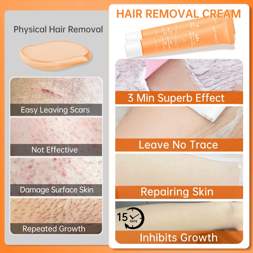 Women's Hair Removal Cream – Aloe Vera & Sweet Almond Oil Hair Removal Cream Qst