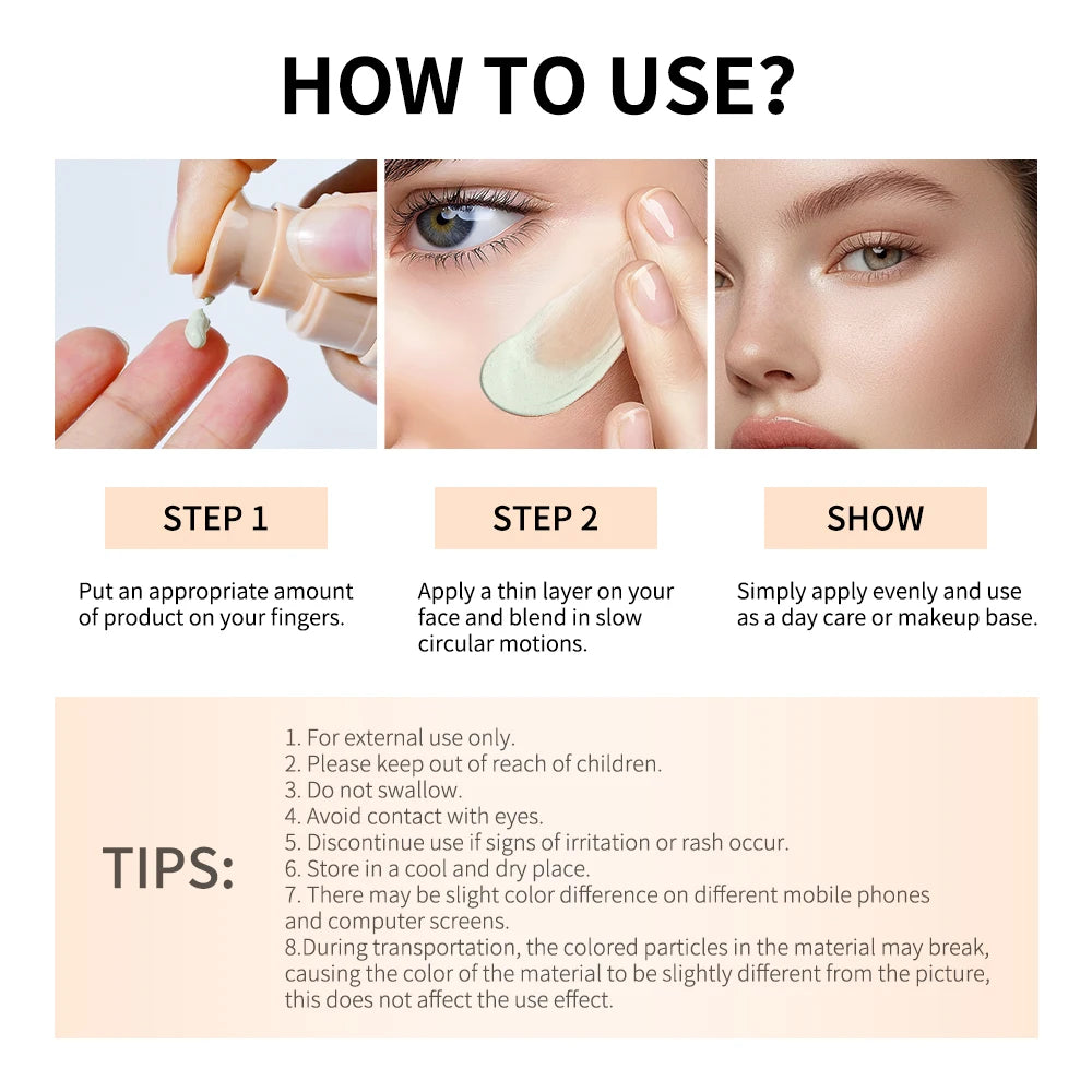 Lakerain Color Changing Liquid Foundation – Hydrating Coverage Liquid Foundation Qst