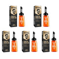 Men's 2-in-1 Hair Styling Gel Wide Tooth Comb | Long-Lasting Hair Styling Comb Qme 5 x 100ml Boxed