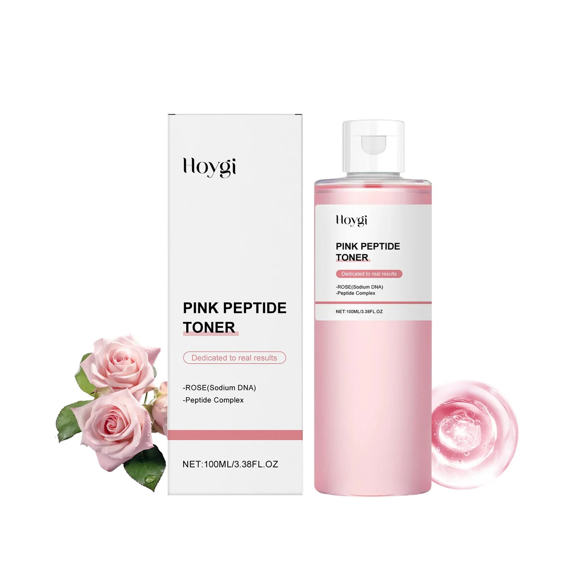 Rose Essence Facial Toner – Brightening & Moisturizing Skin Toner Facial Toner Qme 100ml Boxed