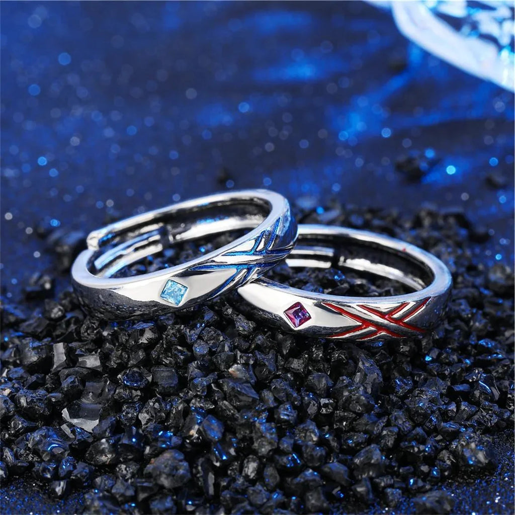 Darling in the Franxx Zero Two Hiro Cosplay Ring – Adjustable Cosplay Ring Qme