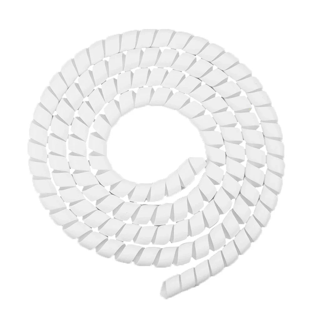 3m Spiral Cable Wire Cover Wrap – Wear-Resistant Organizer Cable Wire Wrap Qme