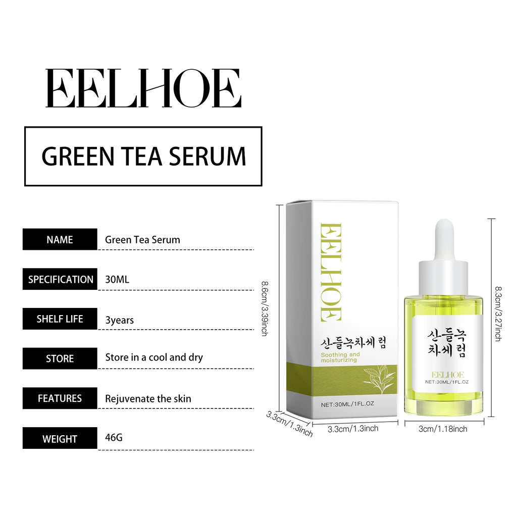 Eelhoe Green Tea Face Serum – Hydrating & Smoothing Serum Face Serum Qst