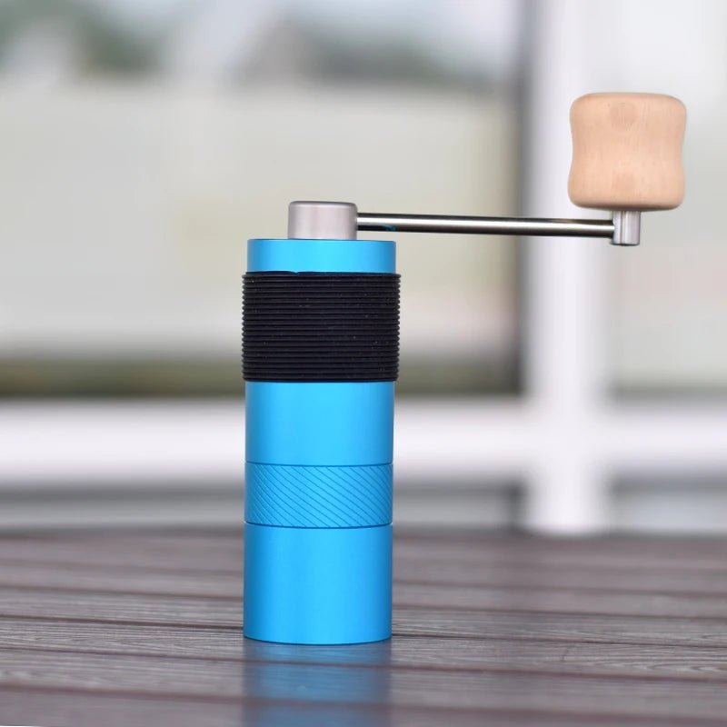 Jaffee Mini Manual Coffee Grinder – Titanium Burr Mill Manual Coffee Grinder Qst