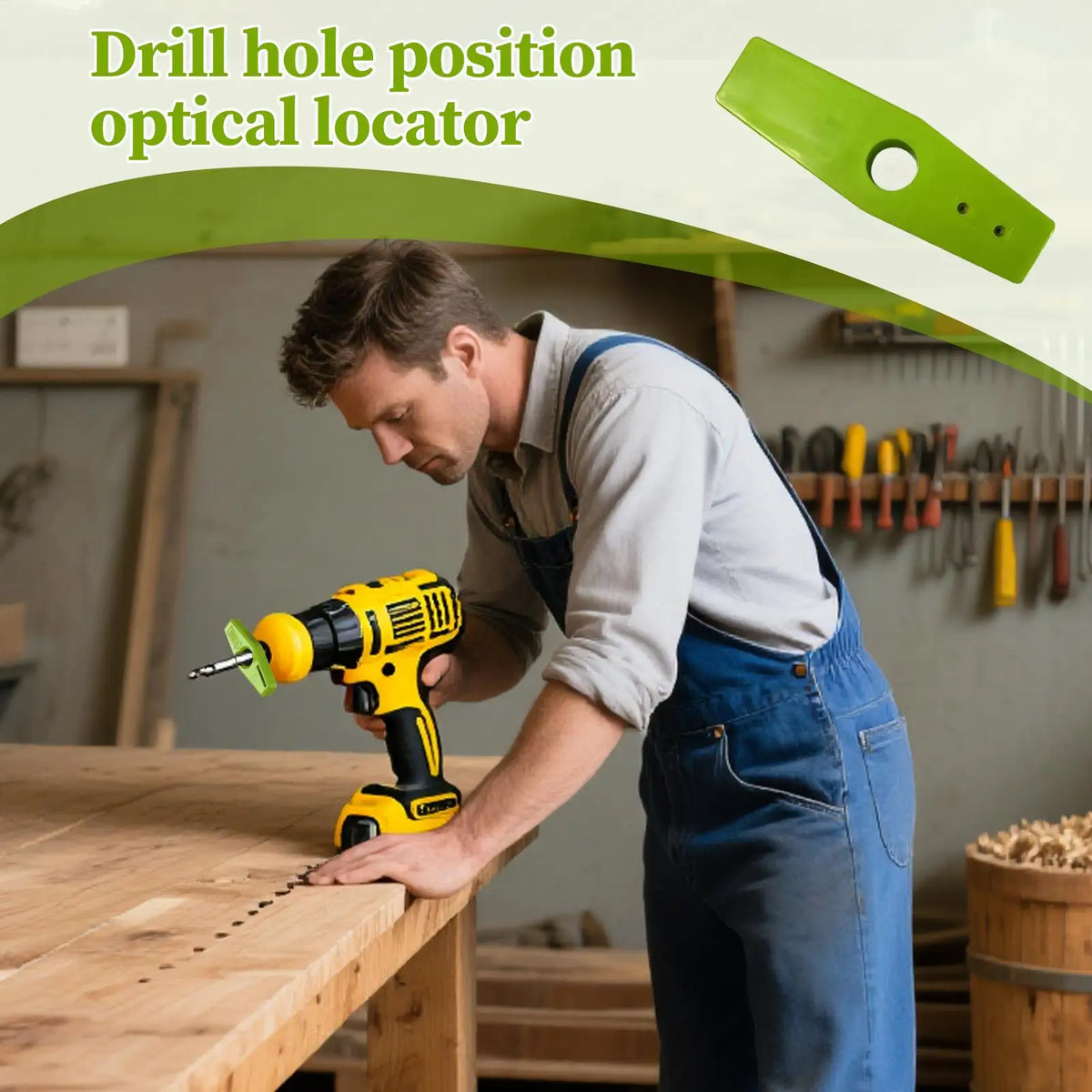 Drill Bit Guide Hole Finder Punch Locator & Measuring Gauge Drill Bit Guide Qme