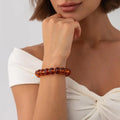 Y2K Colorful Resin Beads Chain Necklace – Trendy Women's Jewelry Beaded Chain Necklace Qme A20