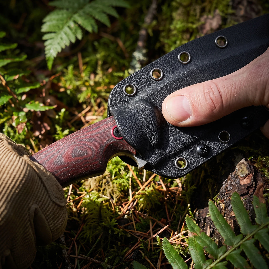HUANGFU Outdoor Camping Knife – Steel Multi-Tool Hiking Blade Outdoor Camping Knife Qst