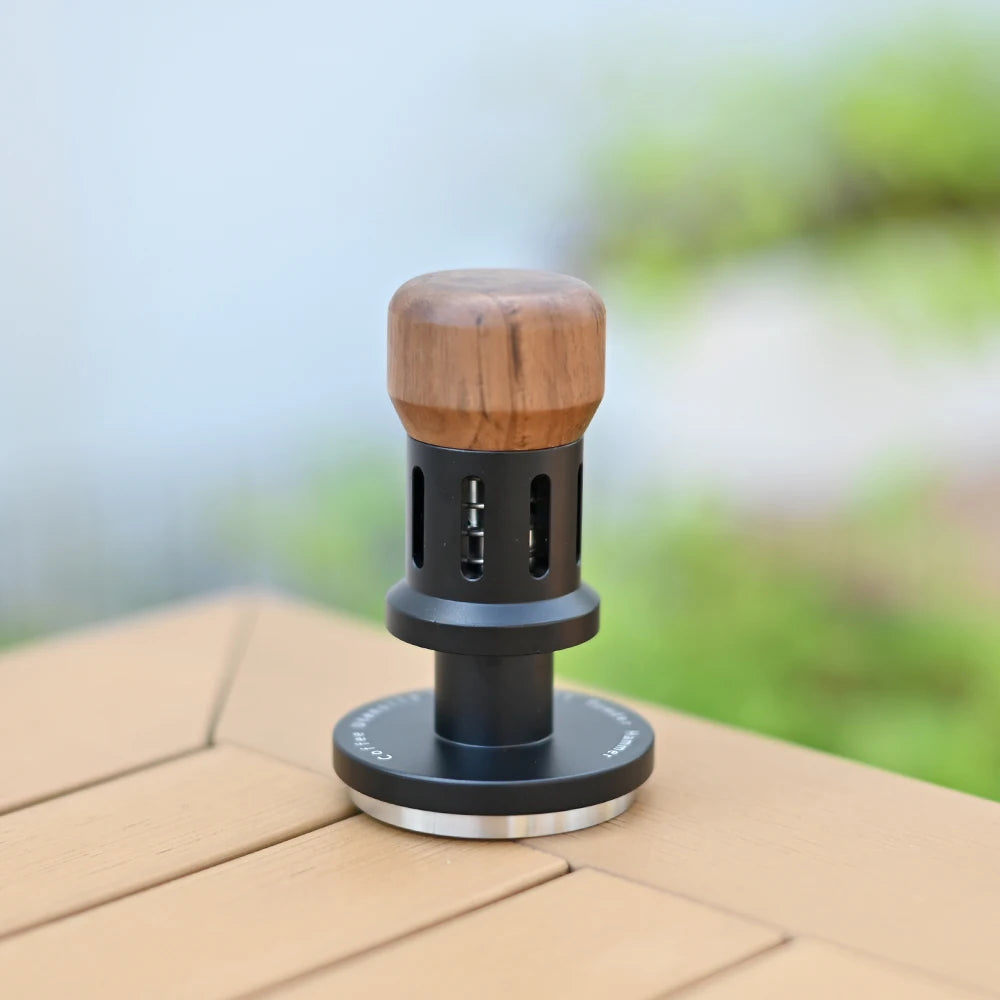 Jaffee JT1 58.5mm 30lb Calibrated Espresso Tamper – Ripple Base Espresso Tamper Qst